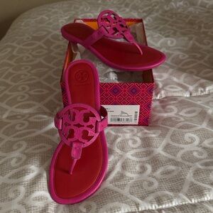 Tory Burch Vibrant Pink Sandals